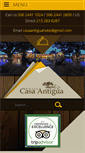 Mobile Screenshot of casaantiguahotelcr.com
